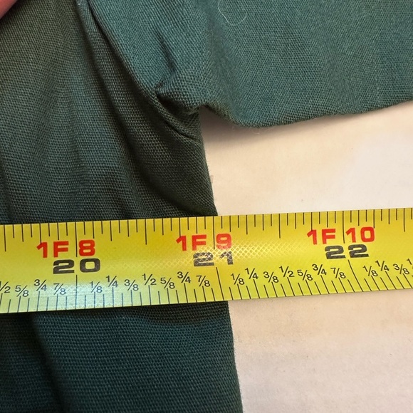 NWT Minnesota Wild Hockey Scrub Top Size Small Green With Logo Harriton Brand - Picture 7 of 8